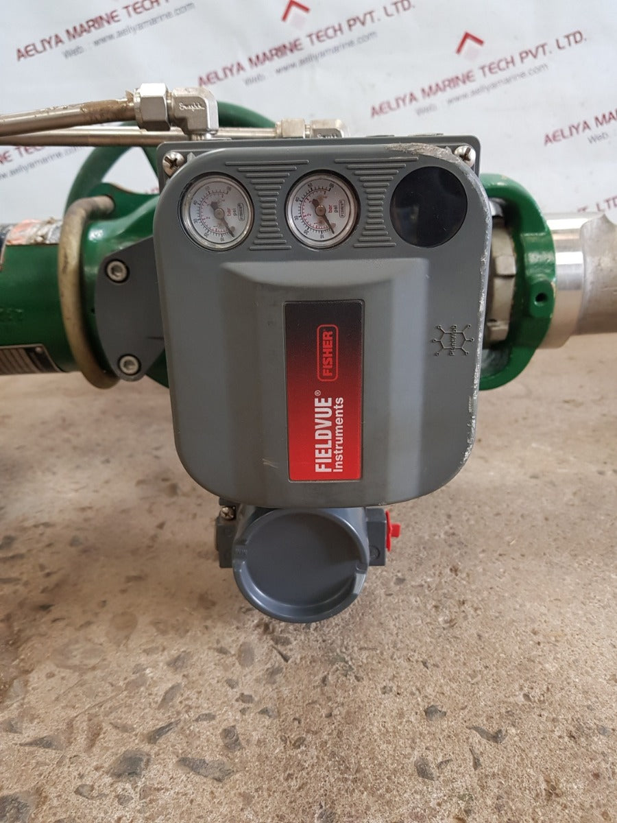 Fisher Hps Globe Valve With Fisher DVC6200 Valve Positioner IP66