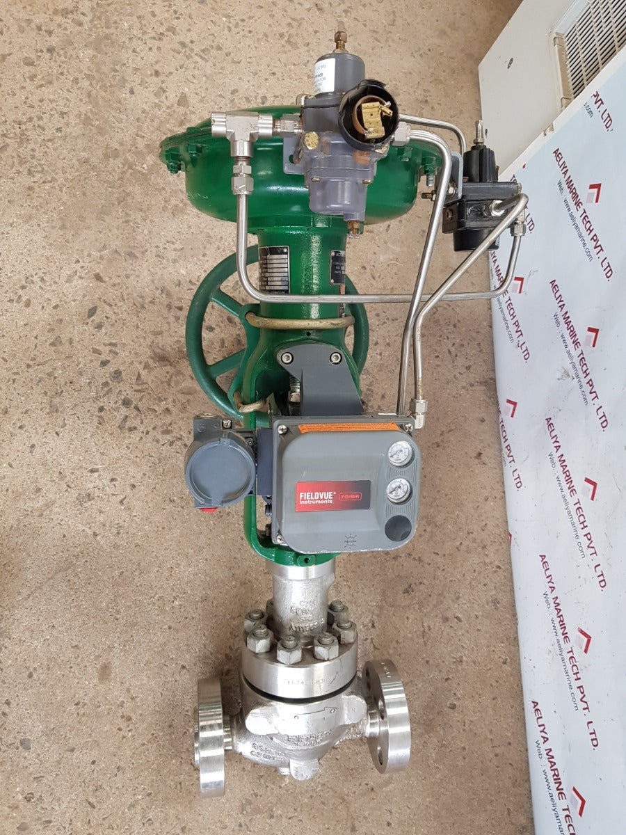 Fisher Hps Globe Valve With Fisher DVC6200 Valve Positioner IP66