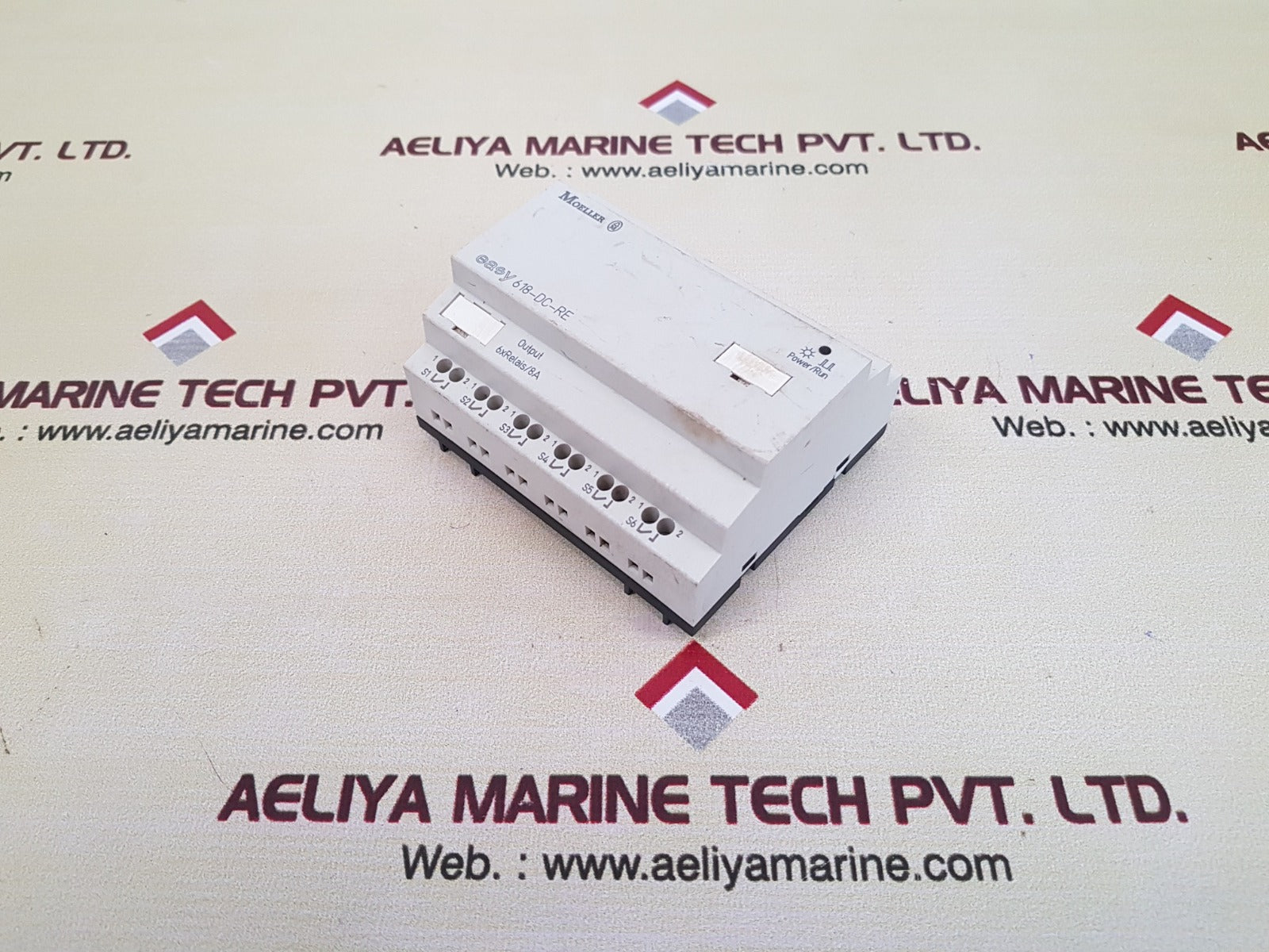 Easy moeller easy 618-dc-re control relay