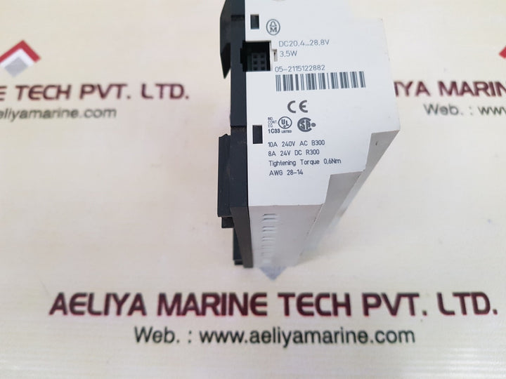Easy moeller easy 618-dc-re control relay