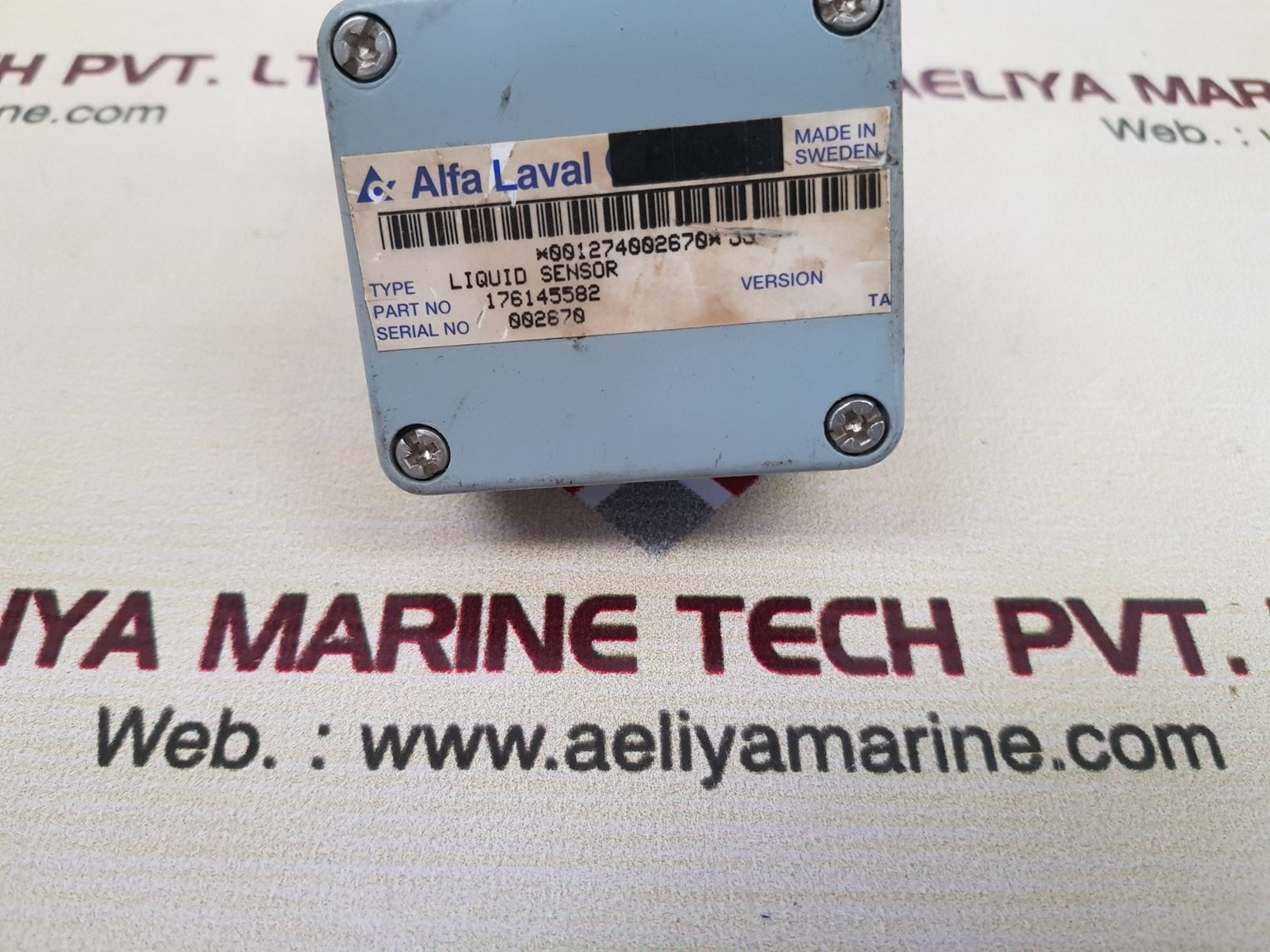 Alfa laval 176145582 liquid sensor