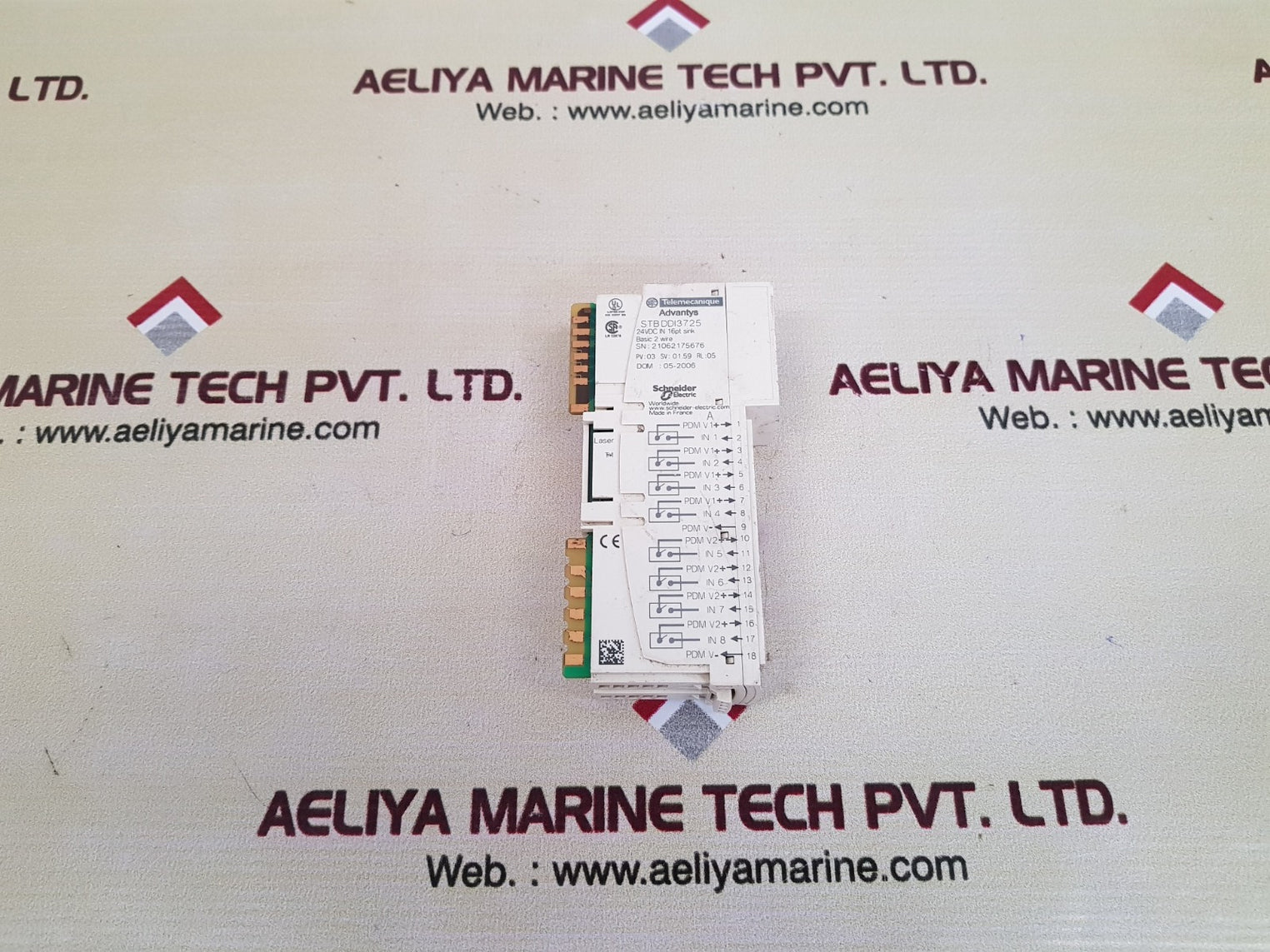 Schneider stbddi3725 advantys basic digital input module 