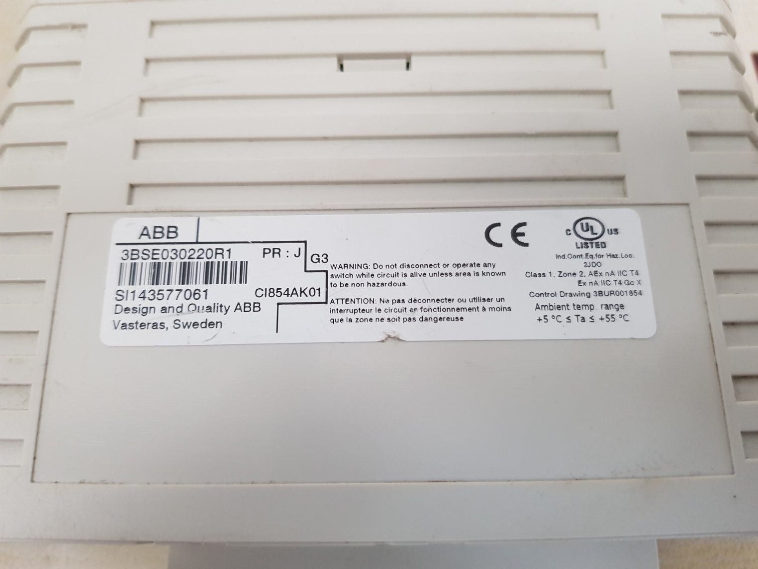 Abb ci854a interface module 3bse030220r1 pr:j