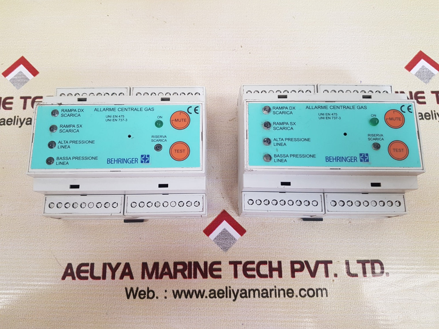 Behringer m10922 central gas alarm