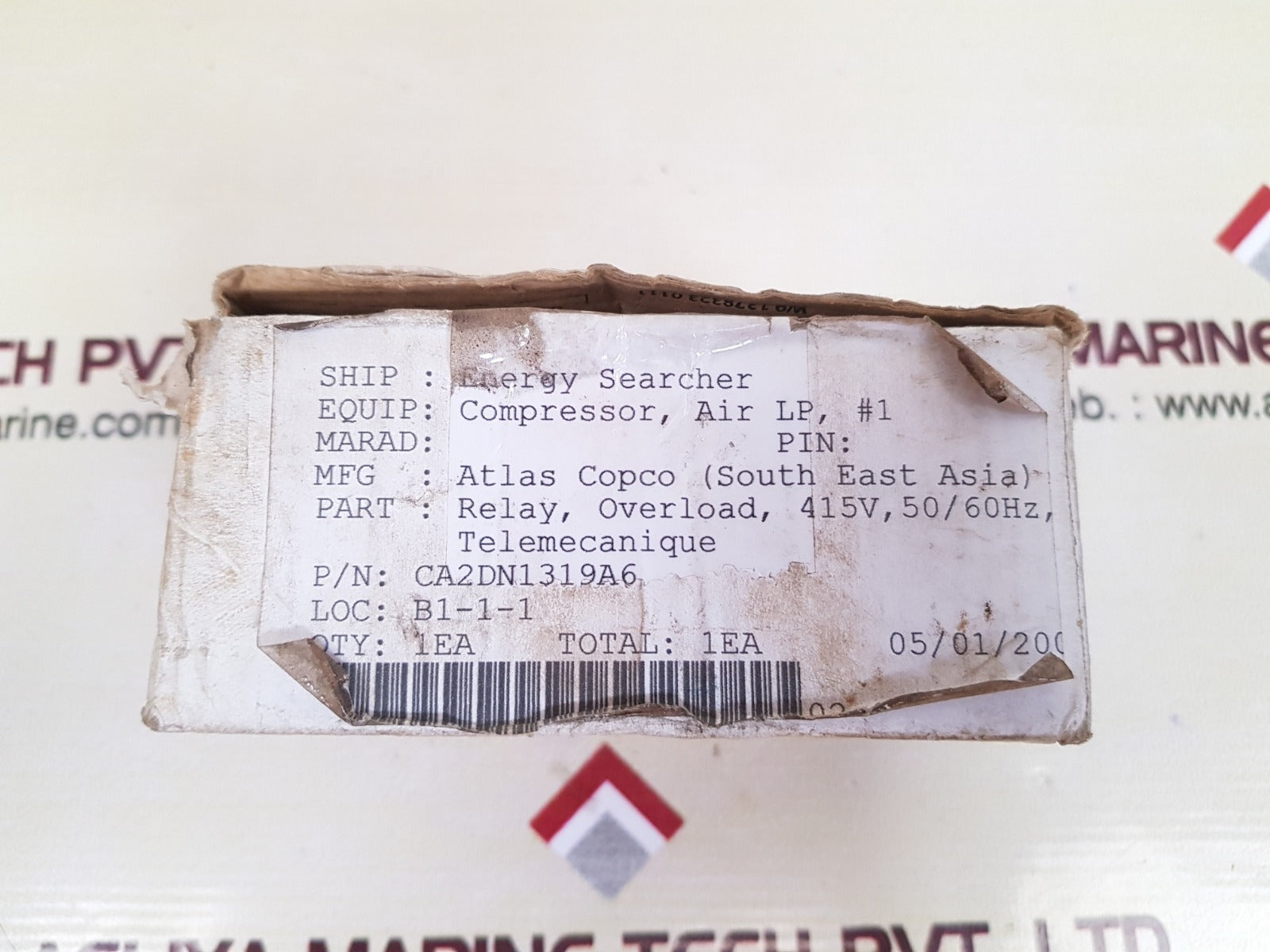 Telemecanique cad32f7 control relay