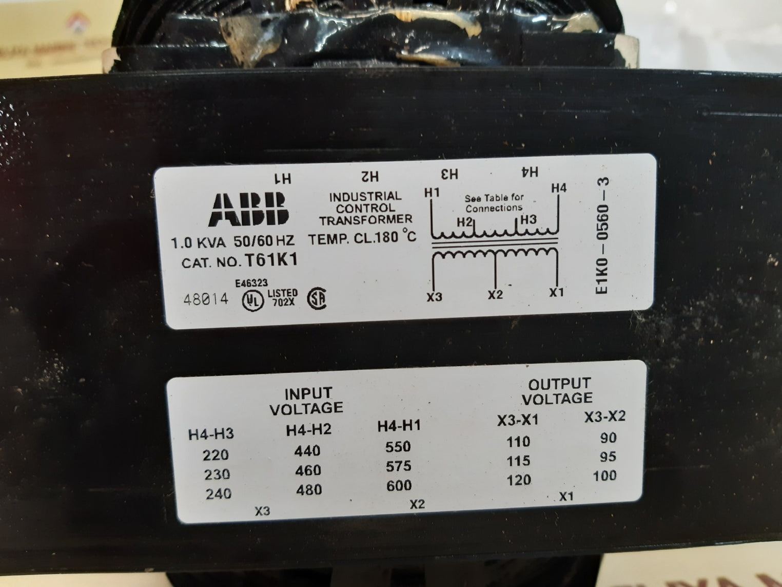 Abb t61k1 general purpose transformer