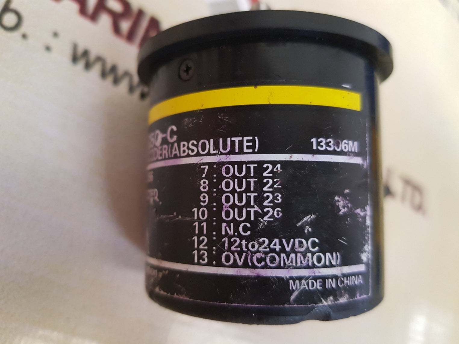 Omron e6cp-ag5c-c rotary encoder