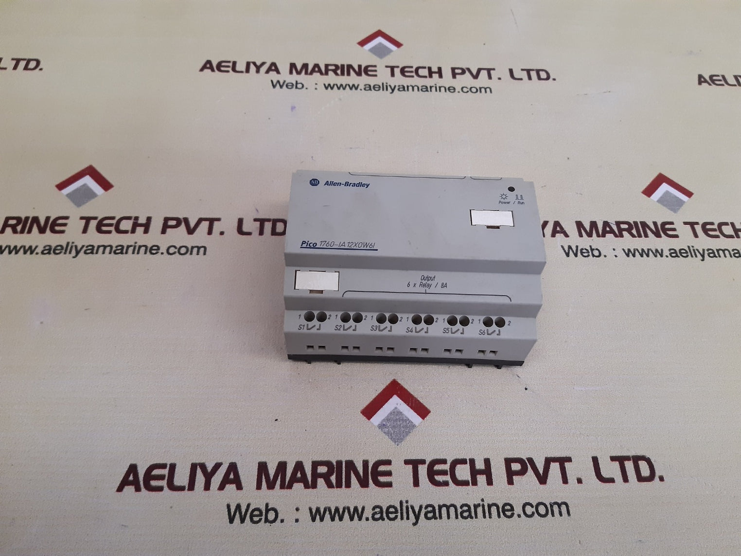 Allen-bradley 1760-ia 12xow6i ser a expansion module 