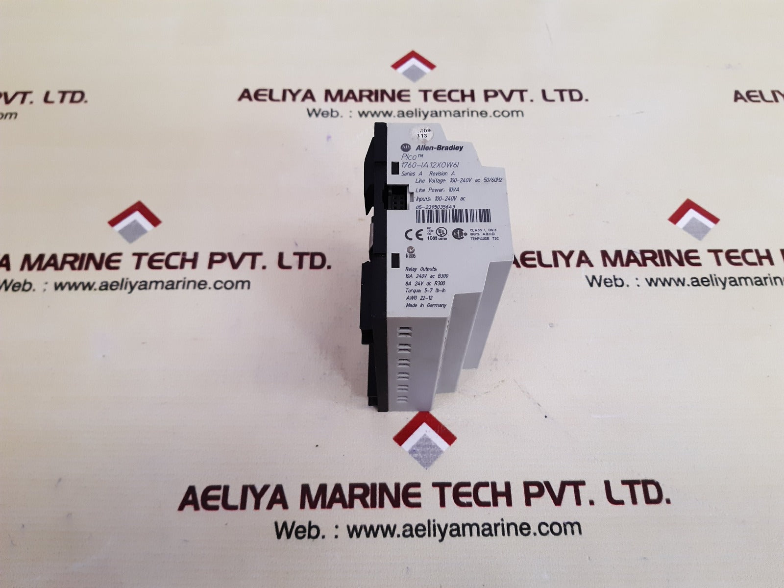 Allen-bradley 1760-ia 12xow6i ser a expansion module 