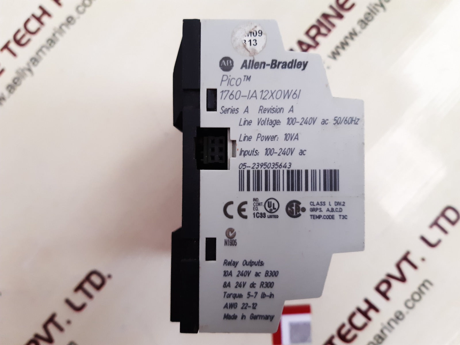 Allen-bradley 1760-ia 12xow6i ser a expansion module 