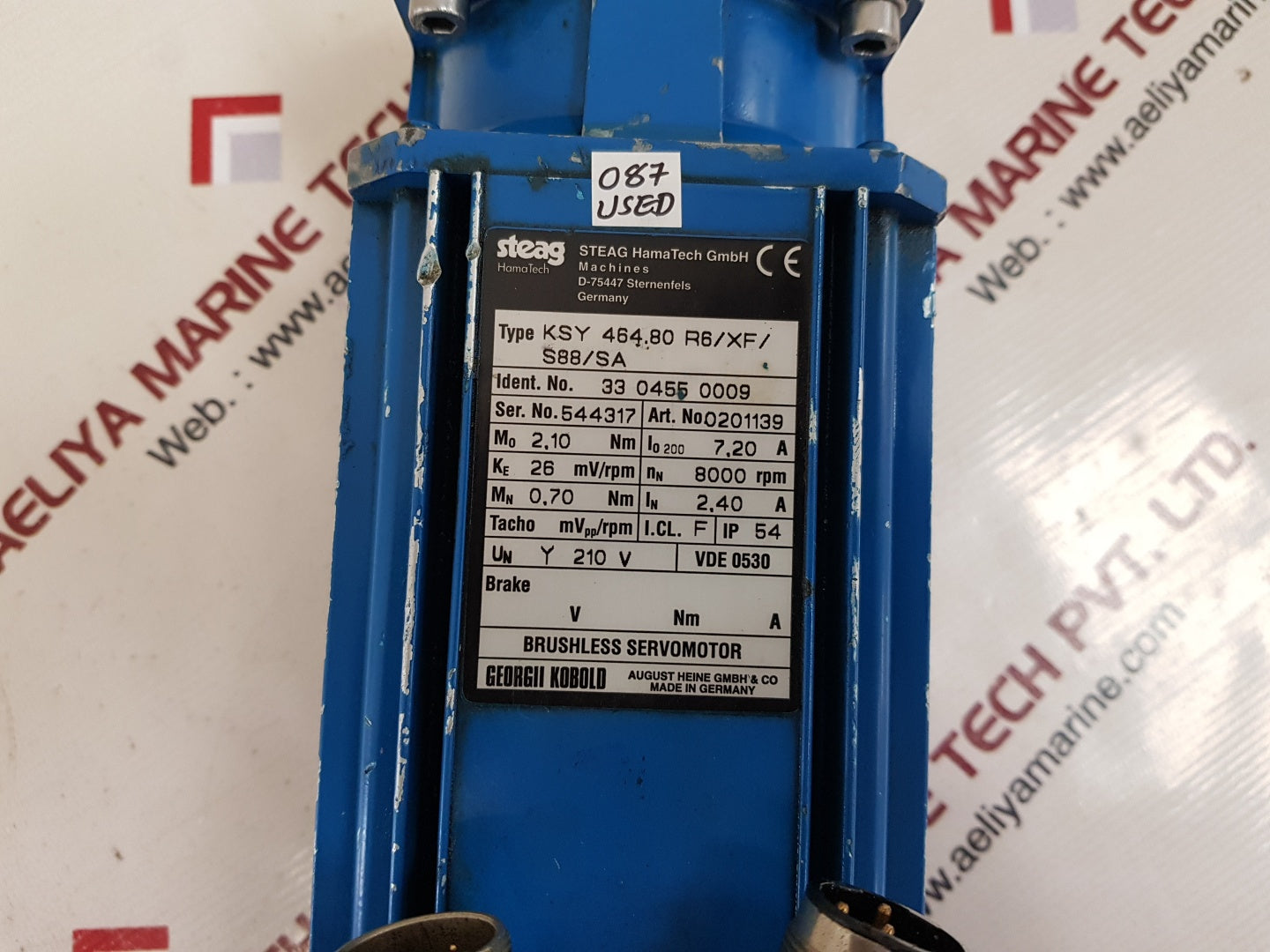 Georgii kobold ksy 464.80r6/xf/s88/sa brushless servomotor