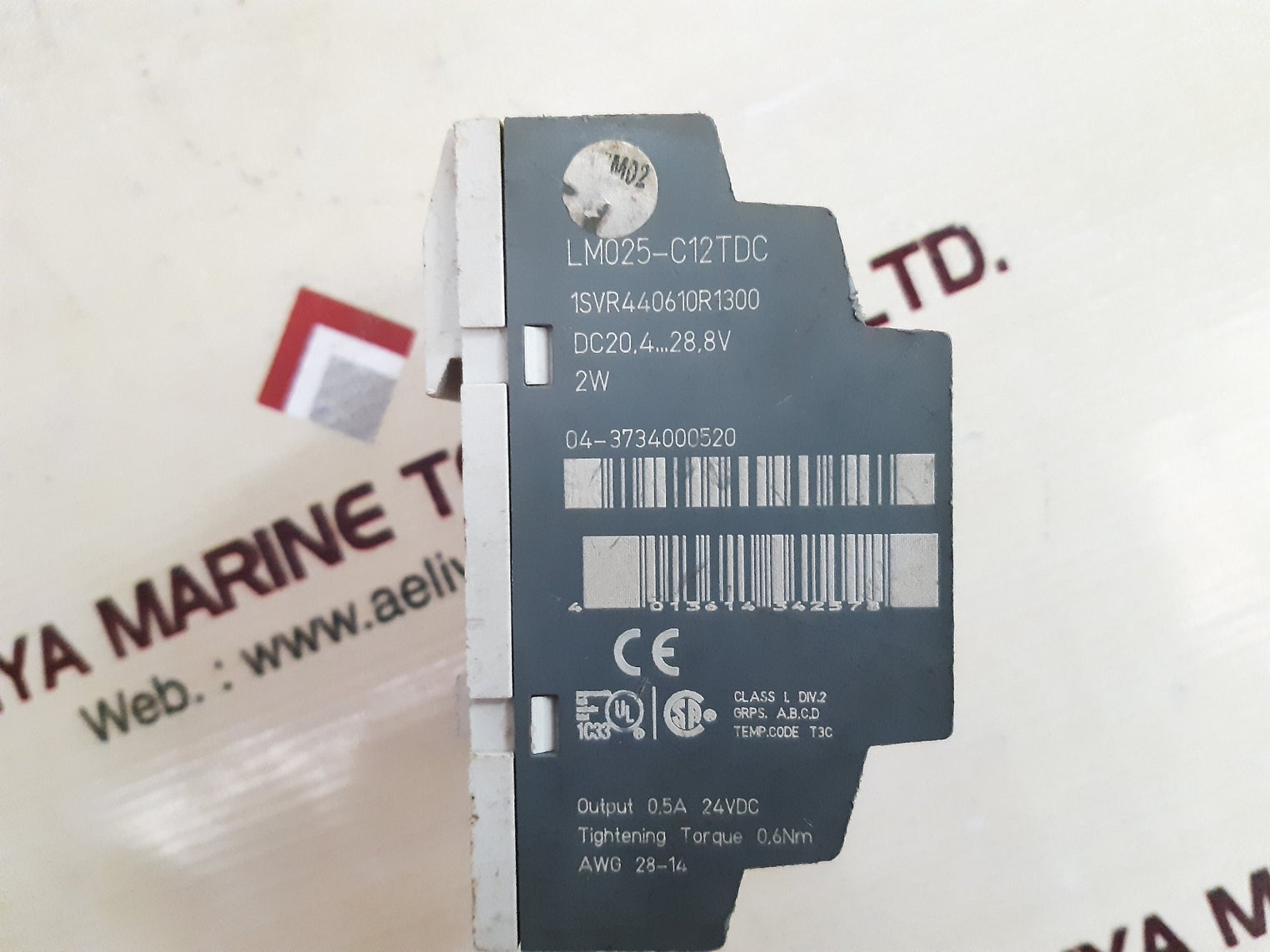 Abb 1svr440610r1300 logic module lm025-c12tdc
