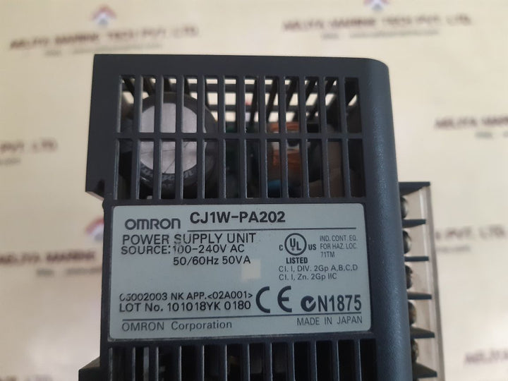 Omron cj1w-pa202,oc201,id211,ad081-v1,cj1m cpu11-etn modules