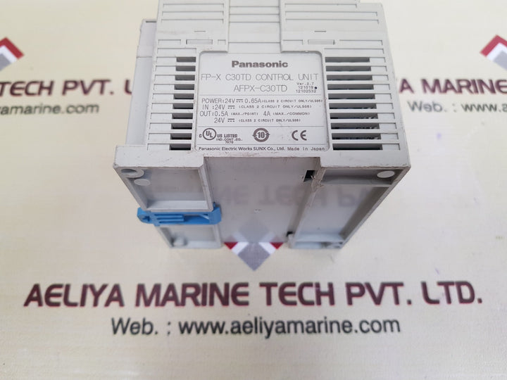 Panasonic afpx-c30td control unit