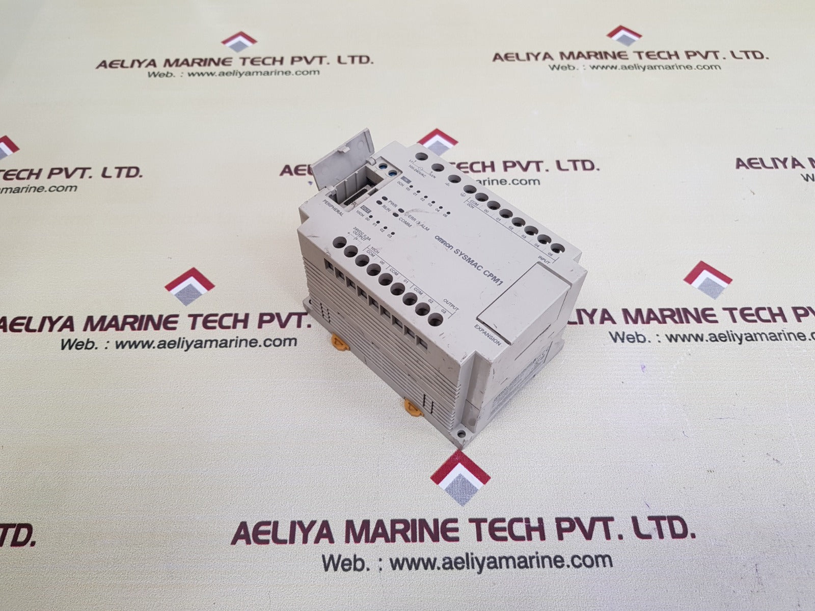 Omron cpm1-10cdr-a programmable controller 100-240vac 50/60hz 60va