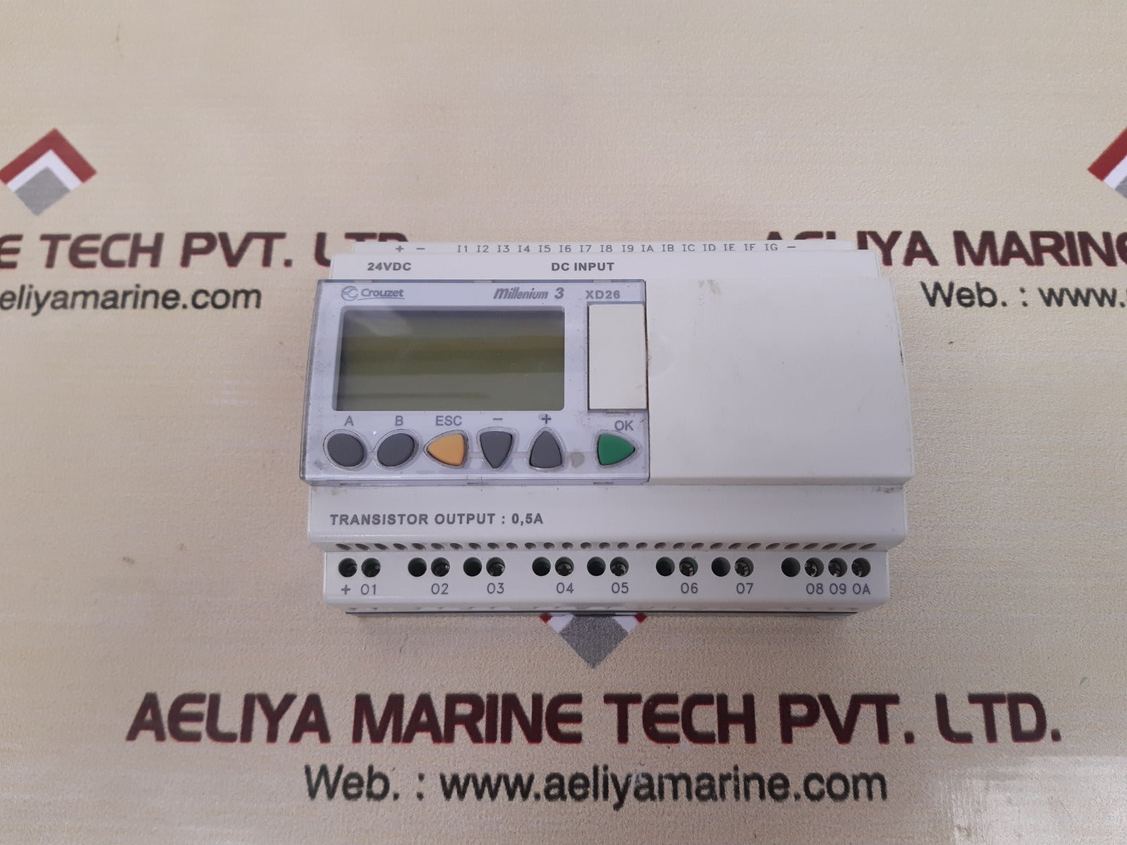Crouzet xd26s 88 970 162 millenium 3 logic module 