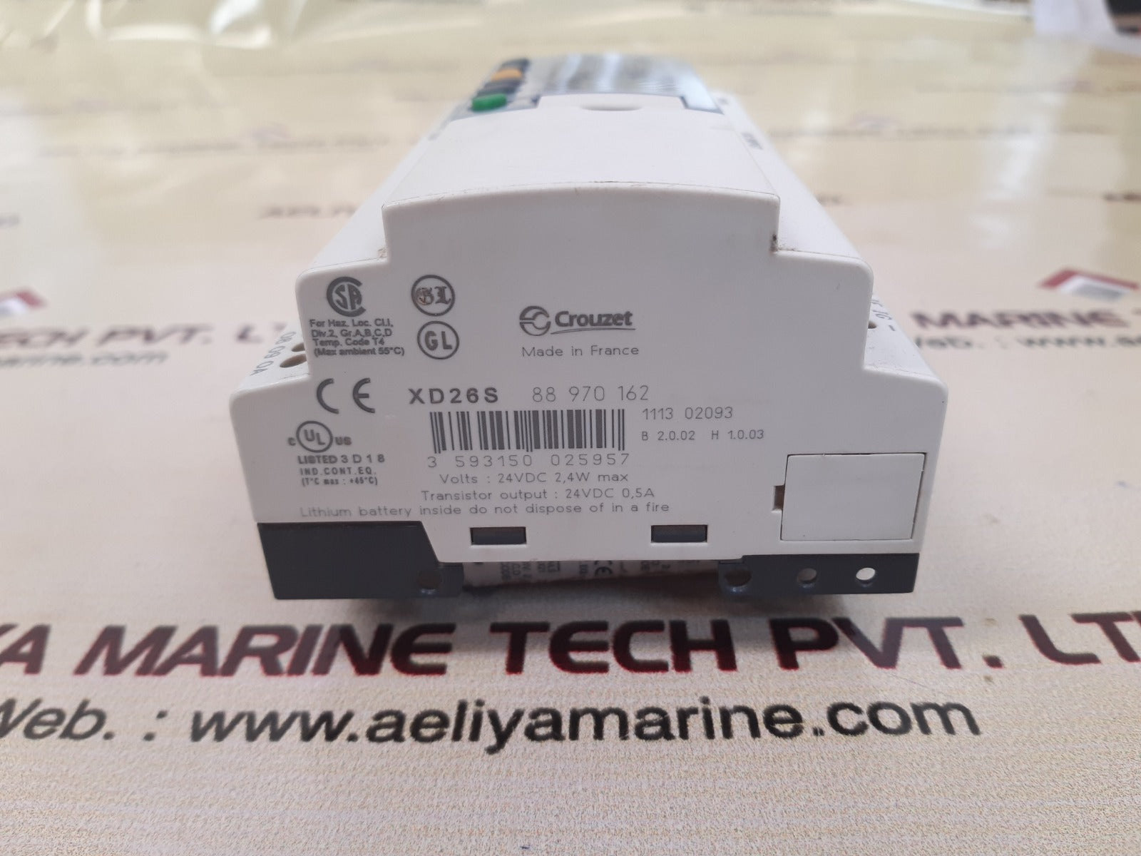 Crouzet xd26s 88 970 162 millenium 3 logic module 