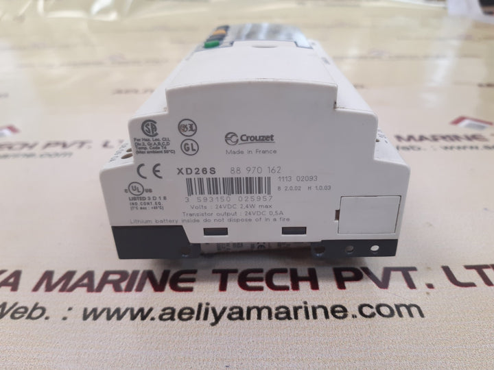 Crouzet xd26s 88 970 162 millenium 3 logic module 