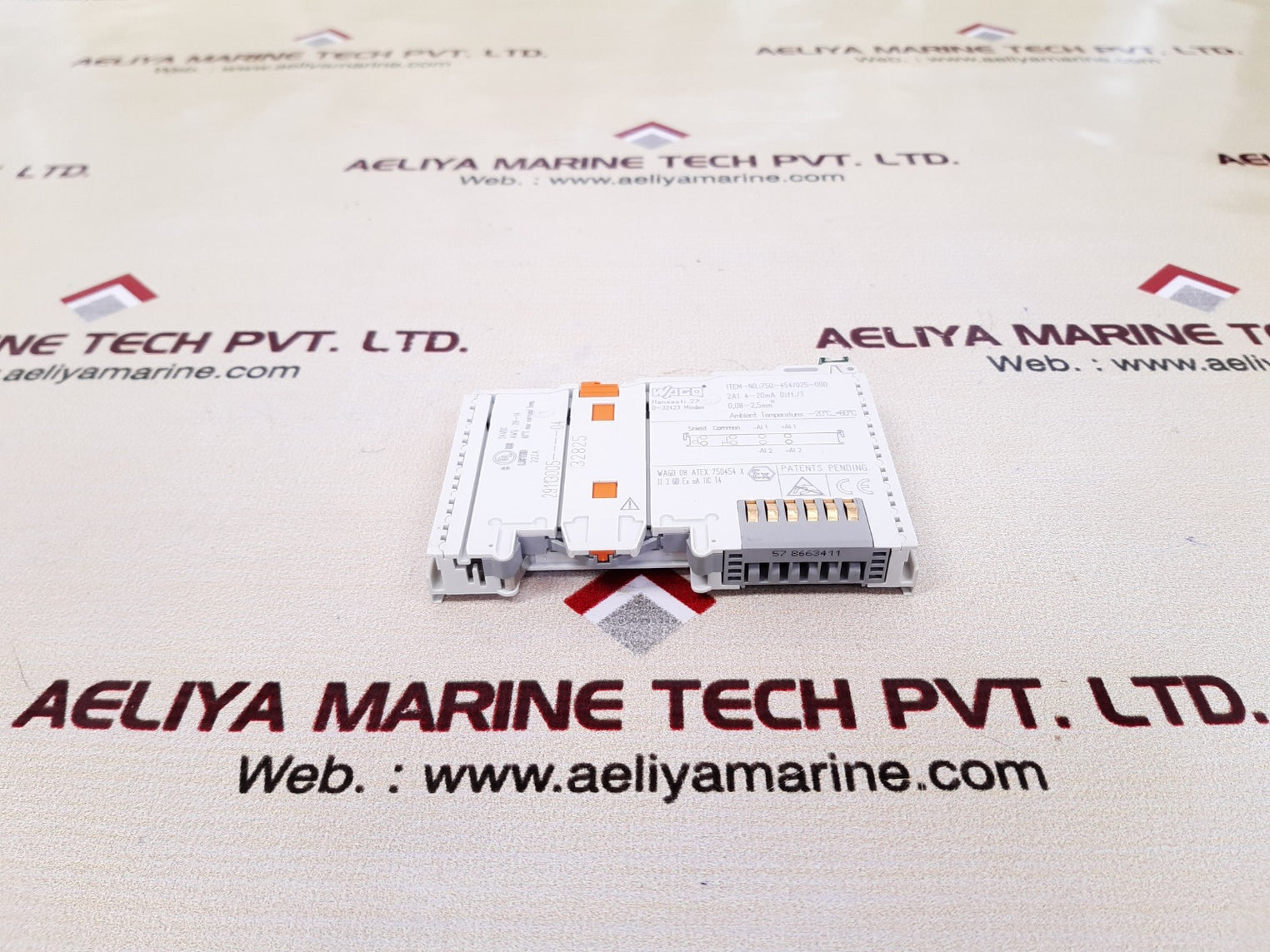 Wago 750-454/025-000 2channel analog input 