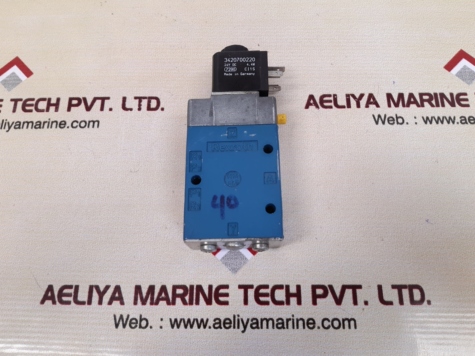 Rexroth 3723522220 pneumatic & control valve