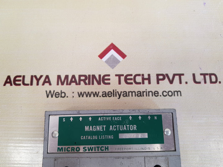 Micro switch 21fr1-b magnet actuator