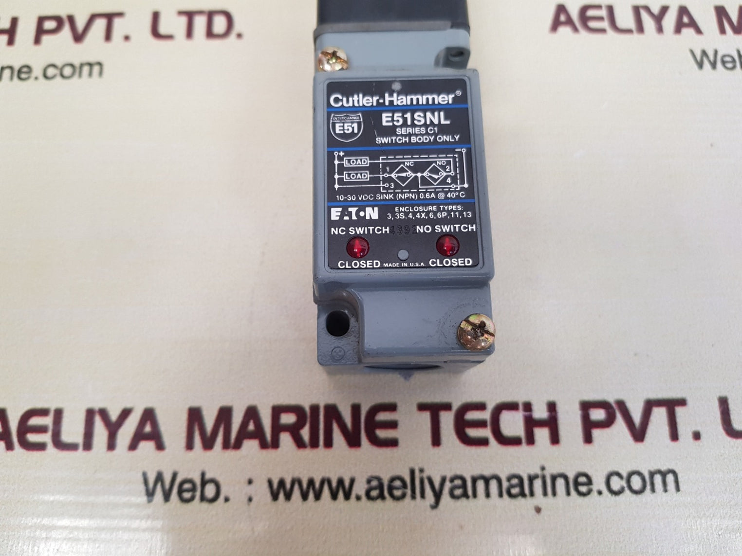 Eaton cutler-hammer e51snl proximity switch 