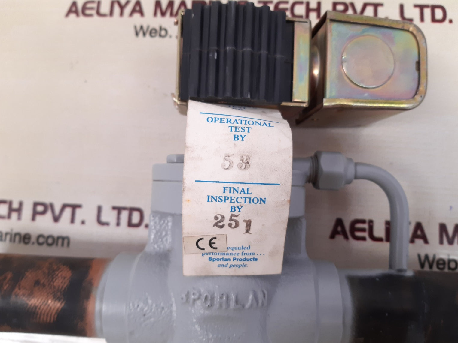 Sporlan  e34s2110 thermostatic expansion valve