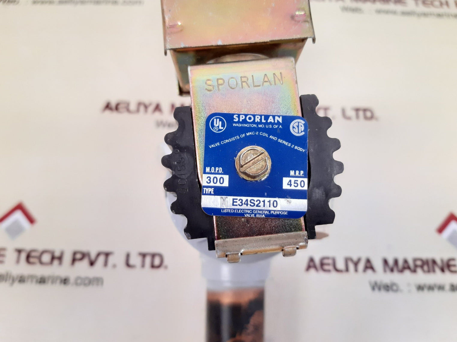 Sporlan  e34s2110 thermostatic expansion valve