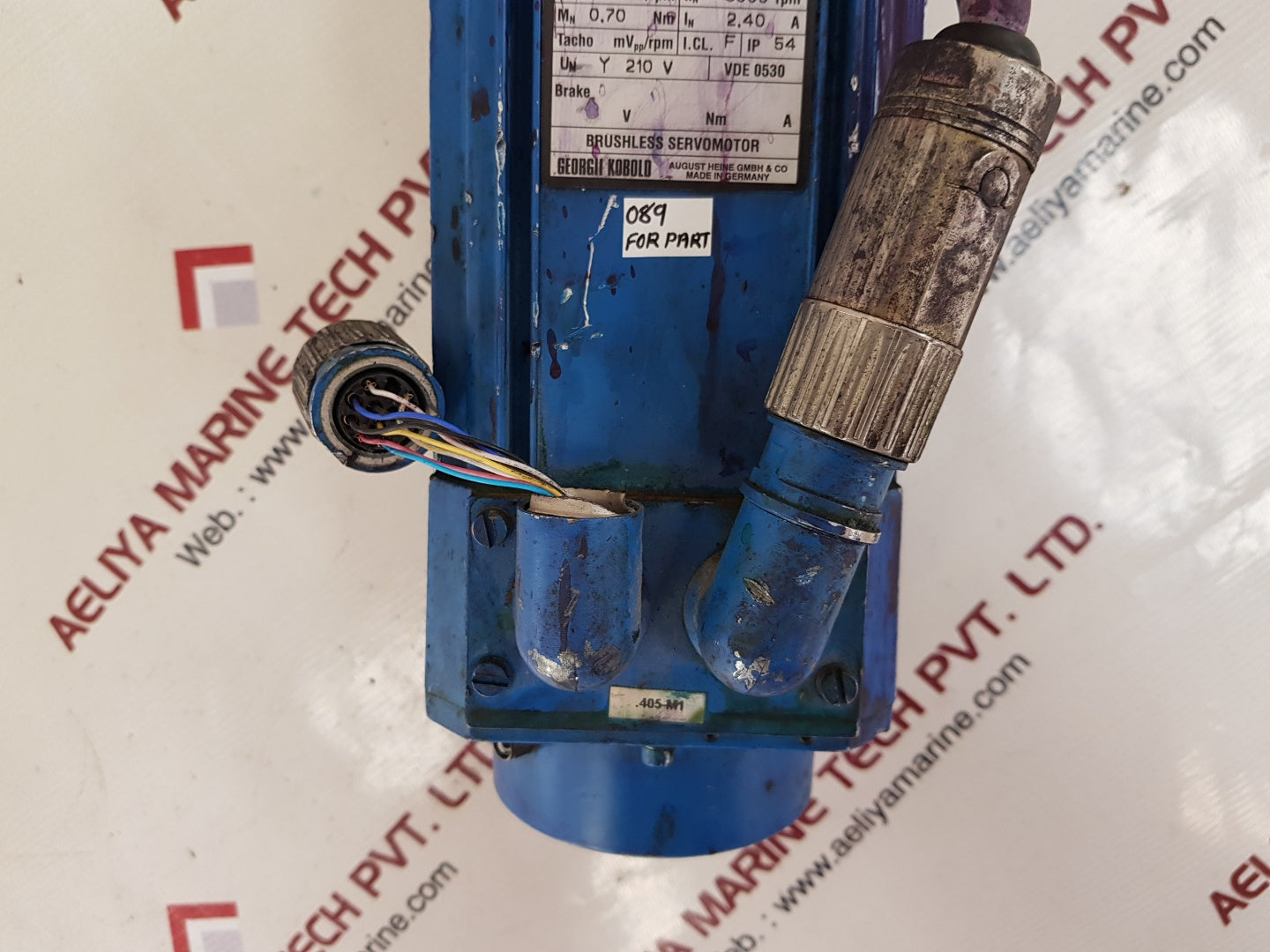 Georgii kobold ksy 464.80 r6/xf/s98/sa brushless servomotor for part