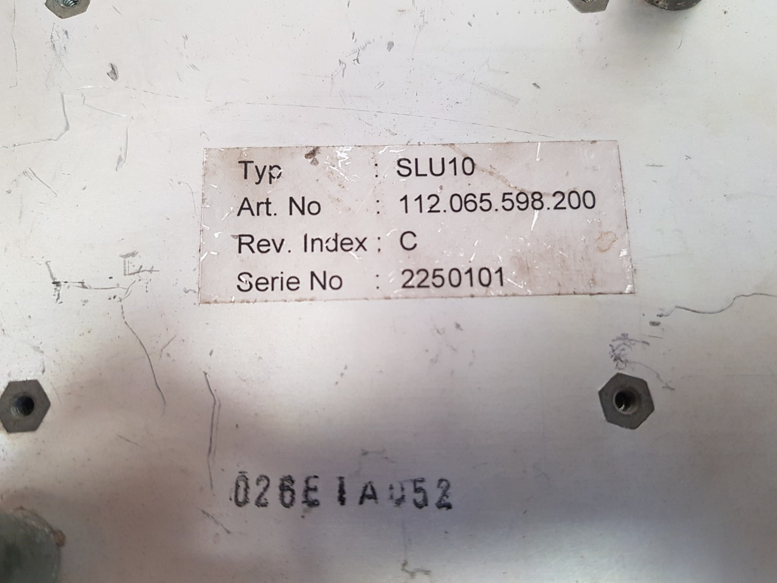 Sulzer Slu10,b14b,bq6c,ai2g,ai1a module 