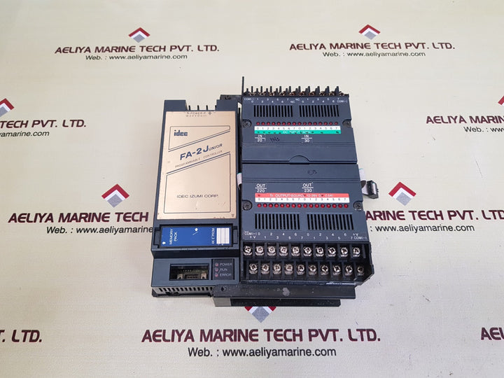 Idec pf2j-cpu1dceu,pfj-n162u,pfj-dp1u programmable controller