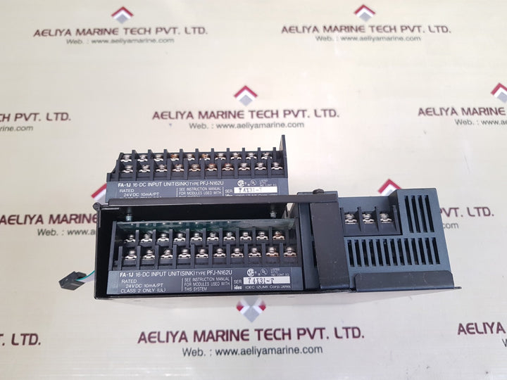 Idec pf2j-cpu1dceu,pfj-n162u,pfj-dp1u programmable controller