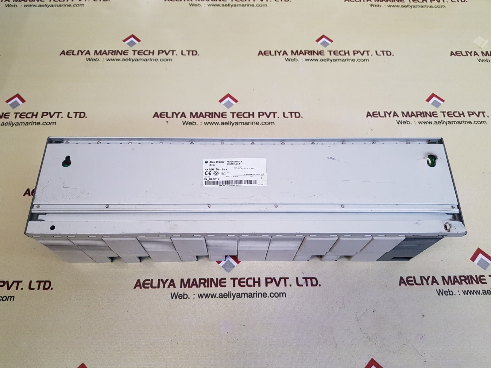 Allen-bradley/samsung nx700 with cpu700p,ao4c,ai8c,x16d,rtd8,y16r module rack