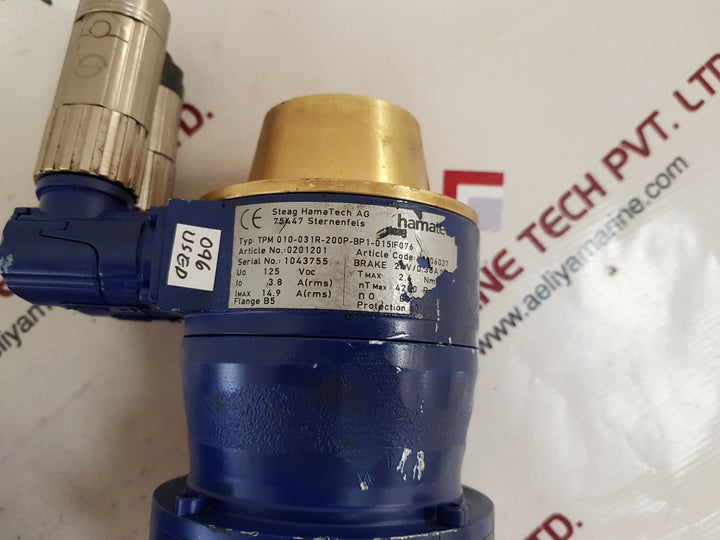 Steag hamatech tpm 010-031r-200p-bp1-015if076 motor