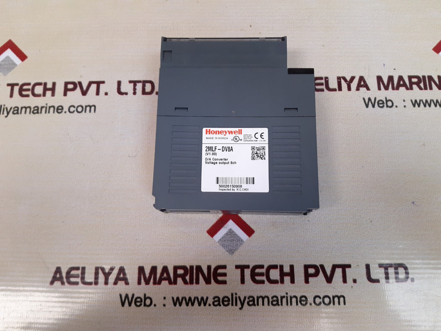 Honeywell 2mlf-dv8a analog output module