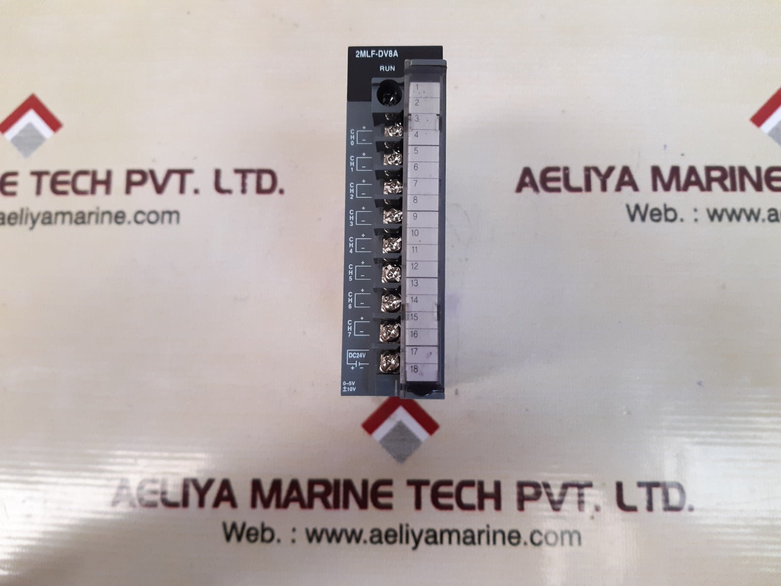Honeywell 2mlf-dv8a analog output module