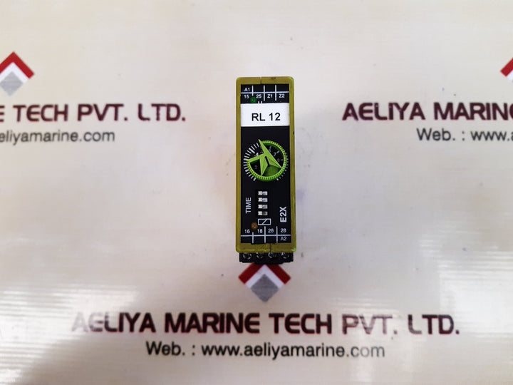 Tele e2x time delay relay 24v 50/60hz 1va 
