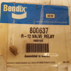 Bendix r-12 t-294866-d valve relay 