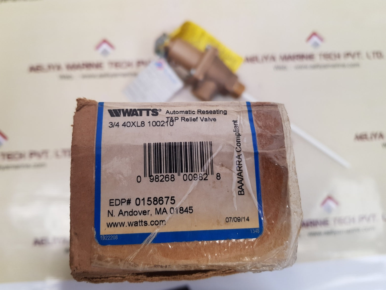 Watts m15 relief valve std. z21.22