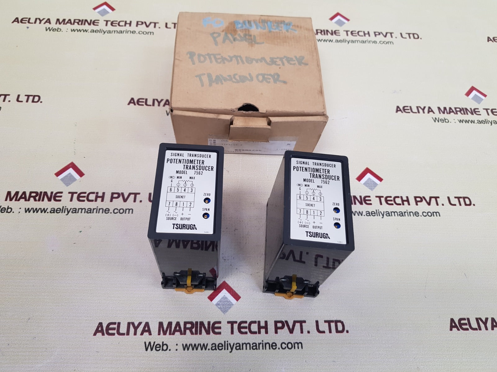 Tsuruga 7562-29-3 potentiometer transducer