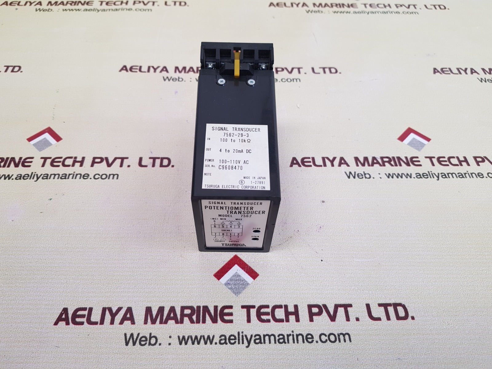 Tsuruga 7562-29-3 potentiometer transducer