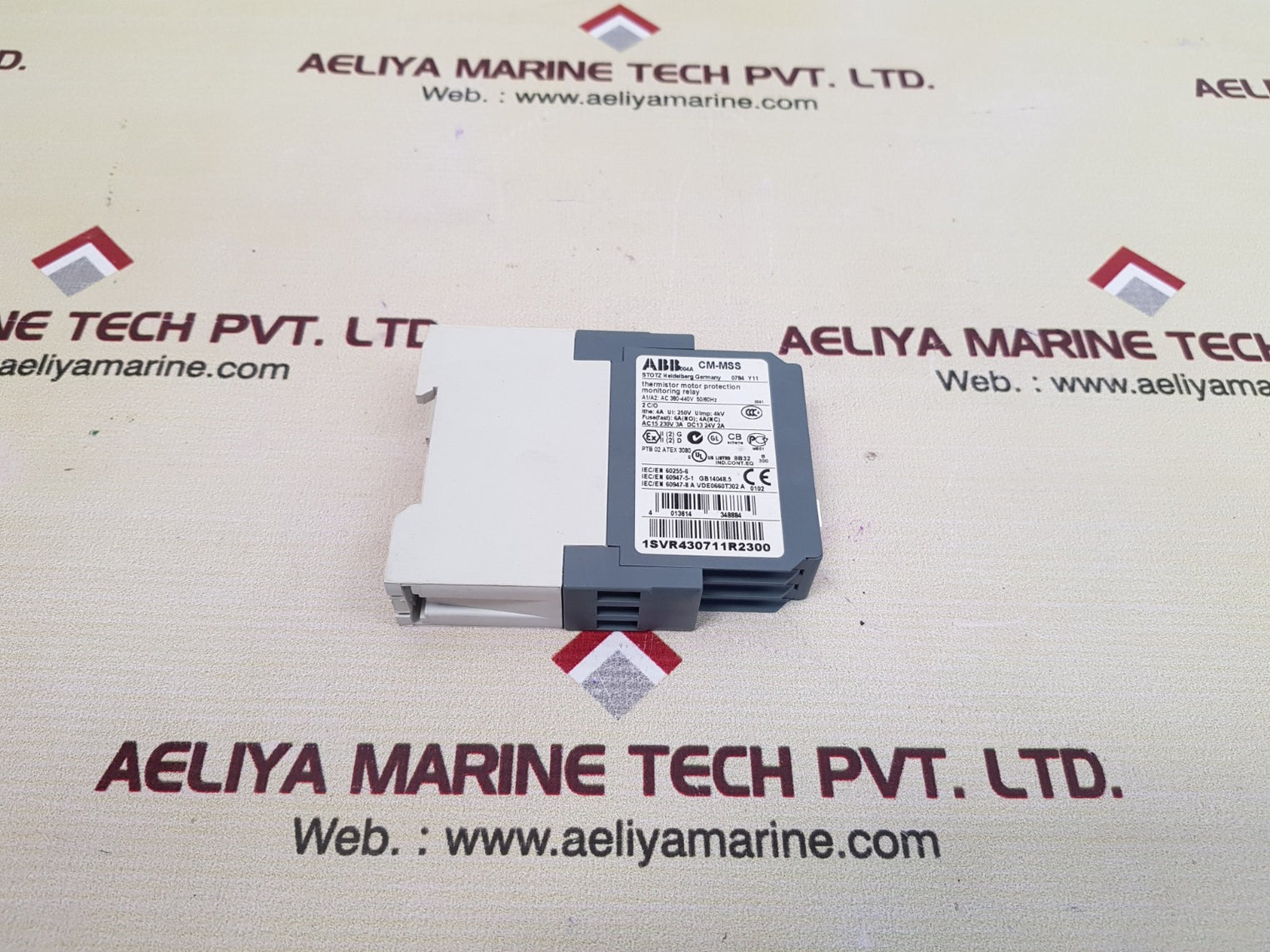 Abb cm-mss thermistor motor protection relay 1svr430711r2300 
