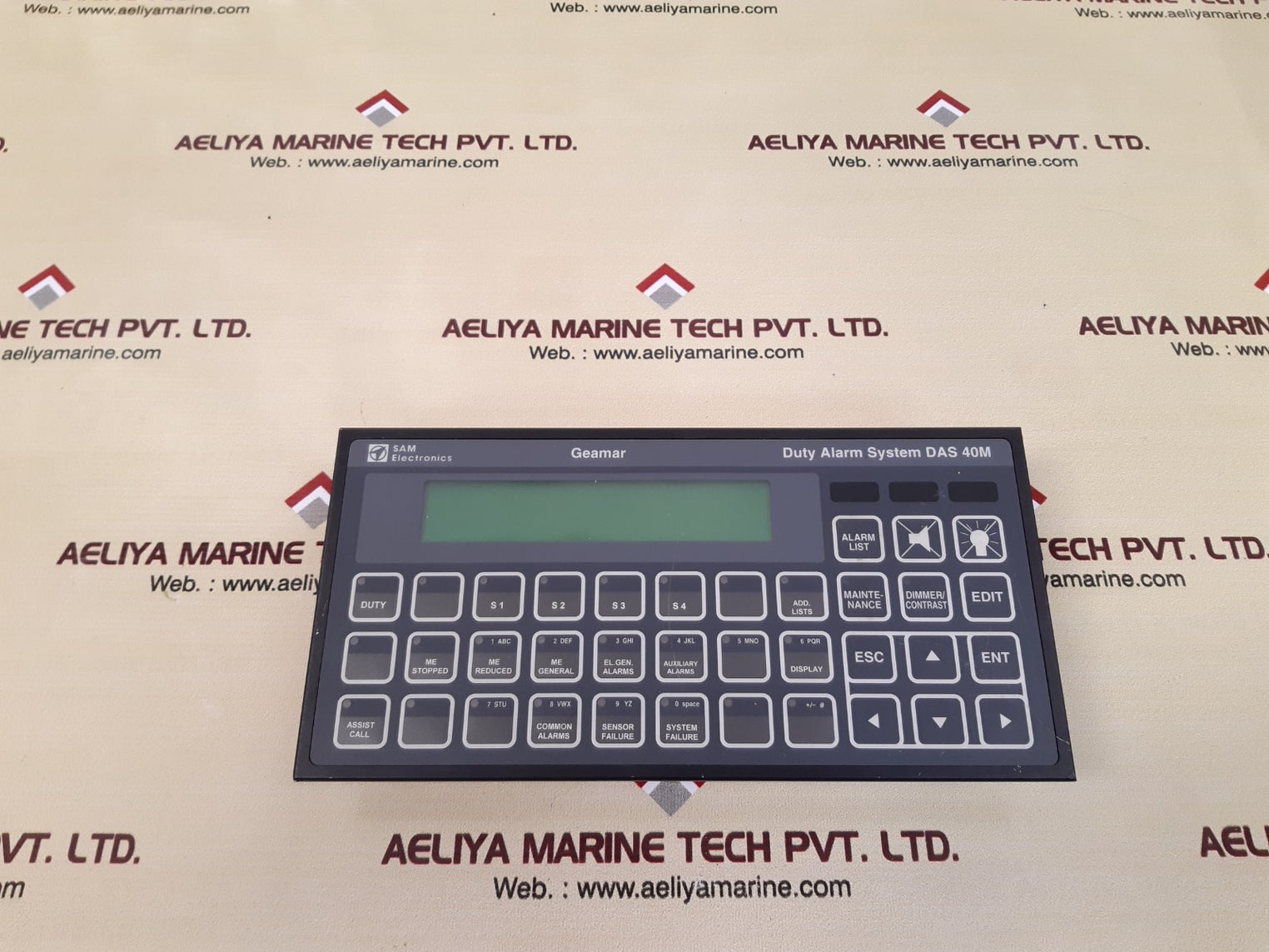 Sam electronics duty alarm system das 40m lyngso marine 962.006.200/b stn atlas 271.150.186/b