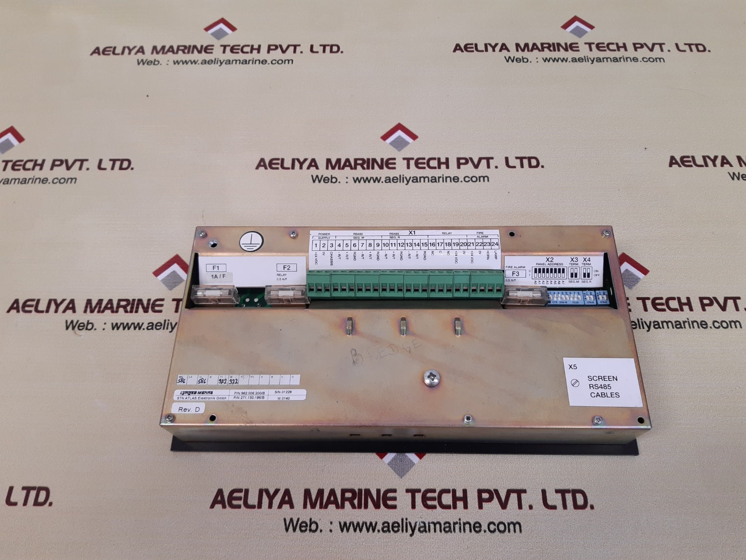Sam electronics duty alarm system das 40m lyngso marine 962.006.200/b stn atlas 271.150.186/b