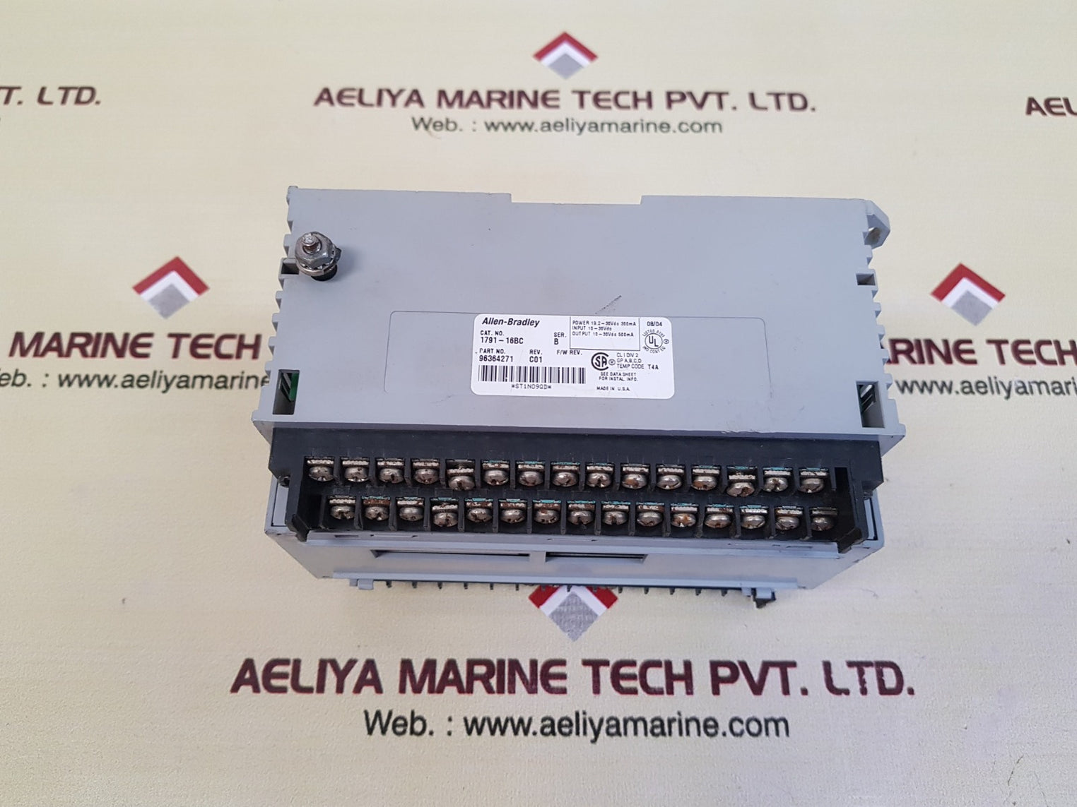 Allen-bradley 1791-16bc ser.b rev.c01 i/o module