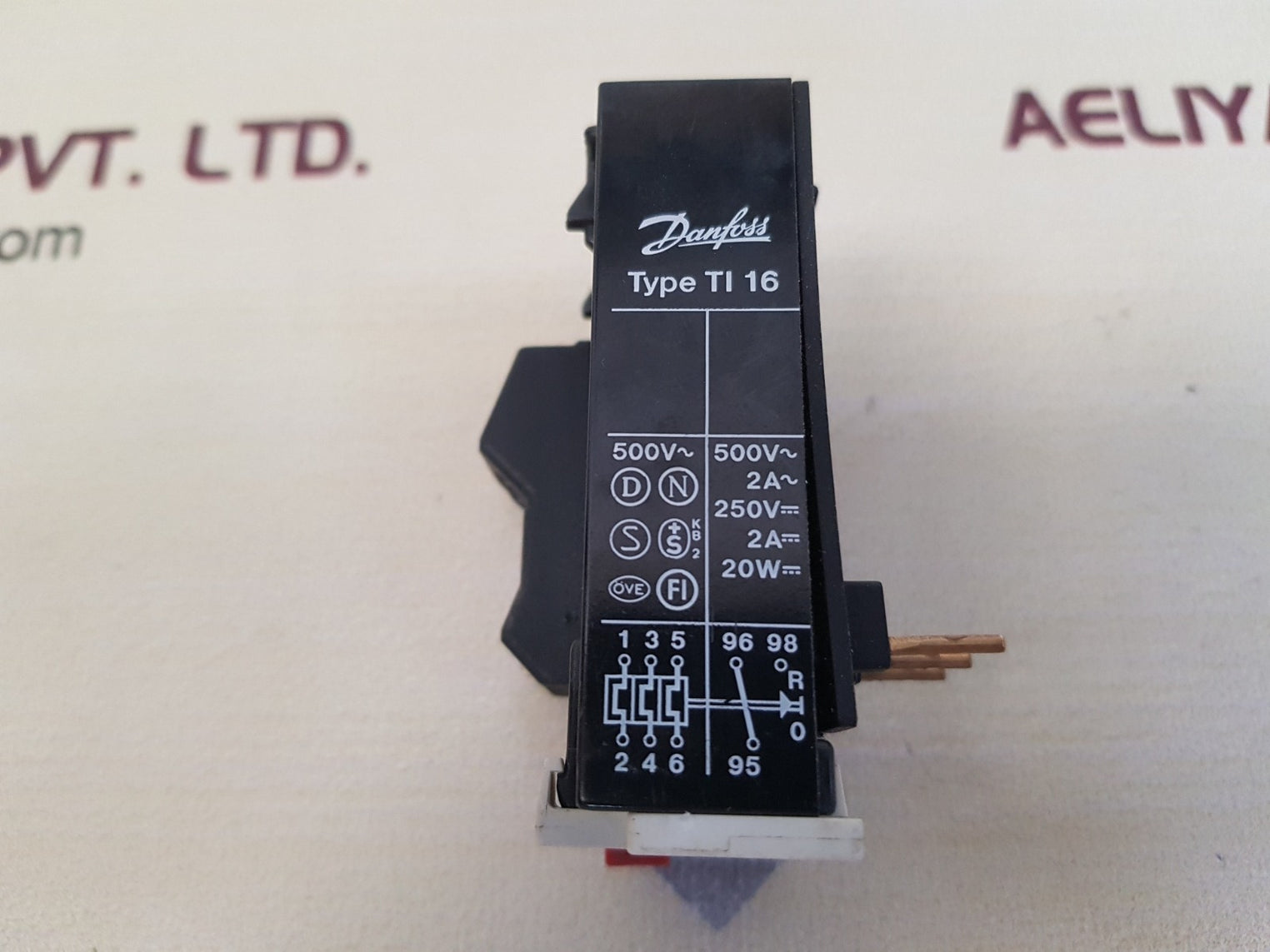 Danfoss ti 16 thermal overload relay
