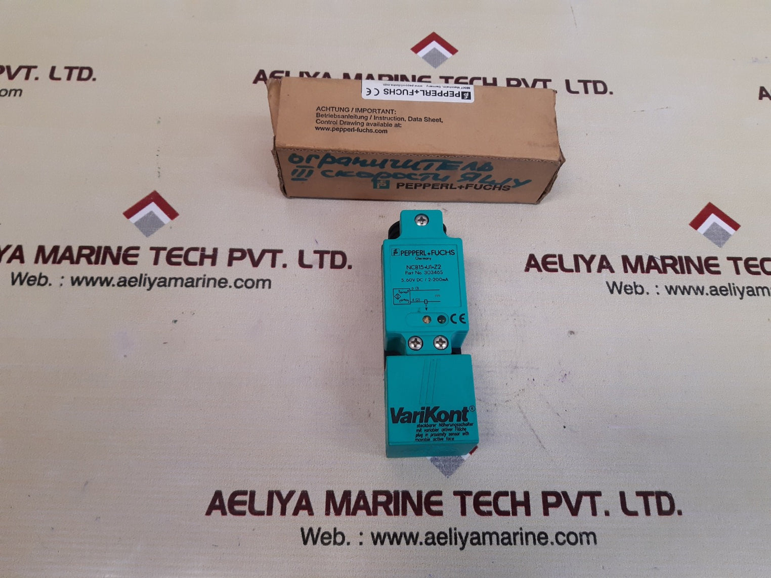 Pepperl+fuchs ncb15+u1+z2 proximity sensor 30346s