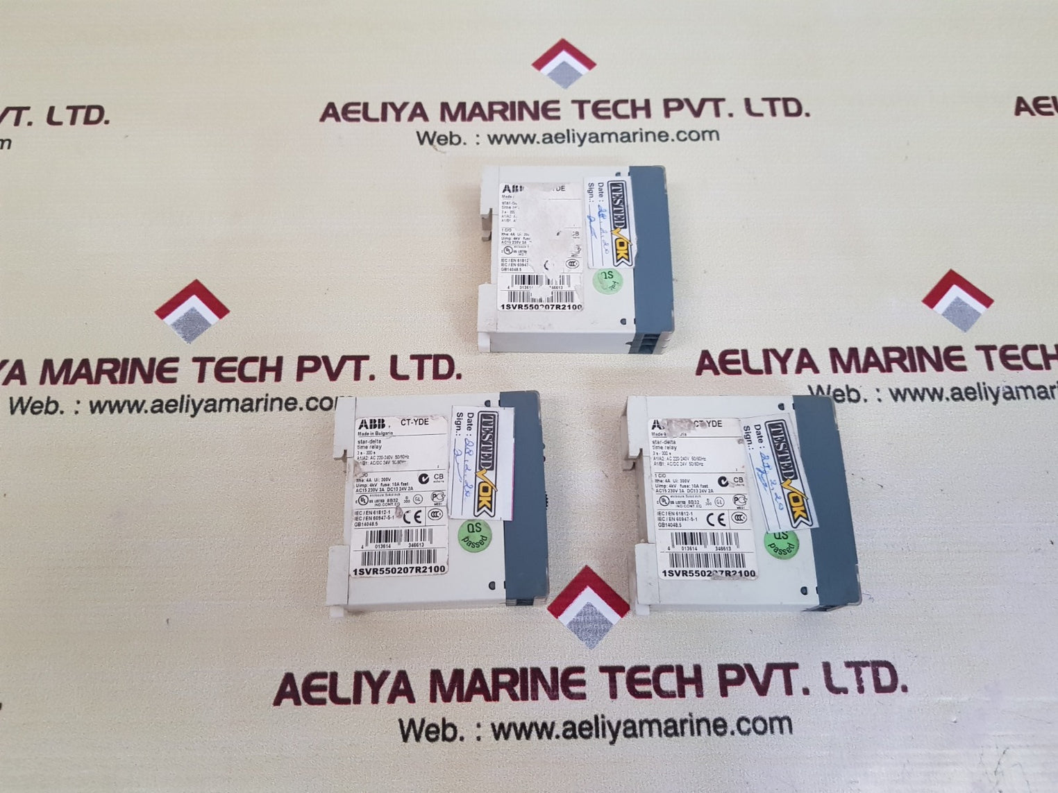 Abb ct-yde time relay 1svr550207r2100 