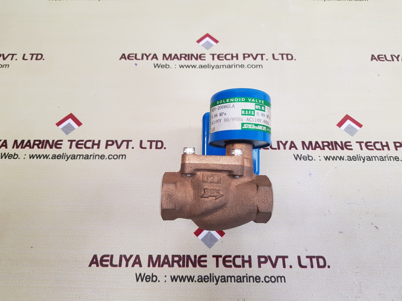 Saginomiya wev-2006gla solenoid valve 