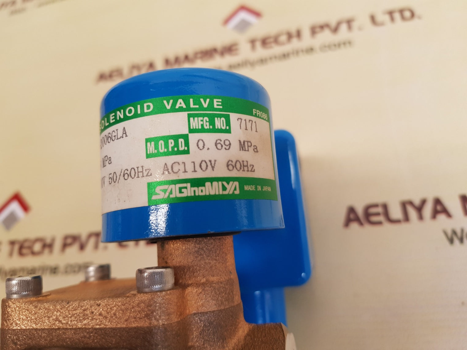 Saginomiya wev-2006gla solenoid valve 